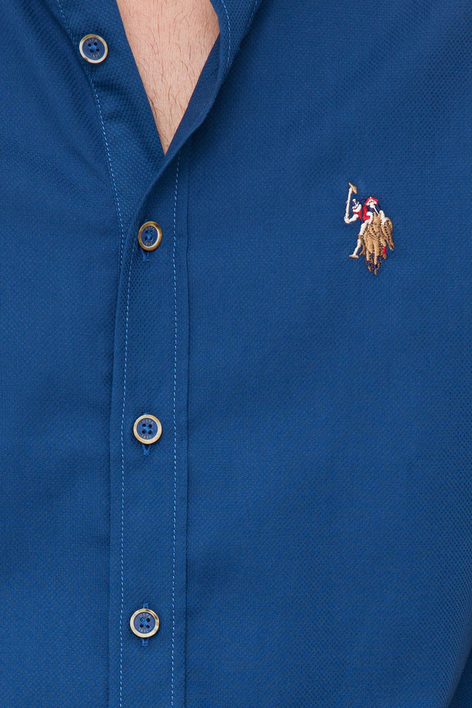 U.S. Polo Assn. plava muška košulja (550048VR028) 4