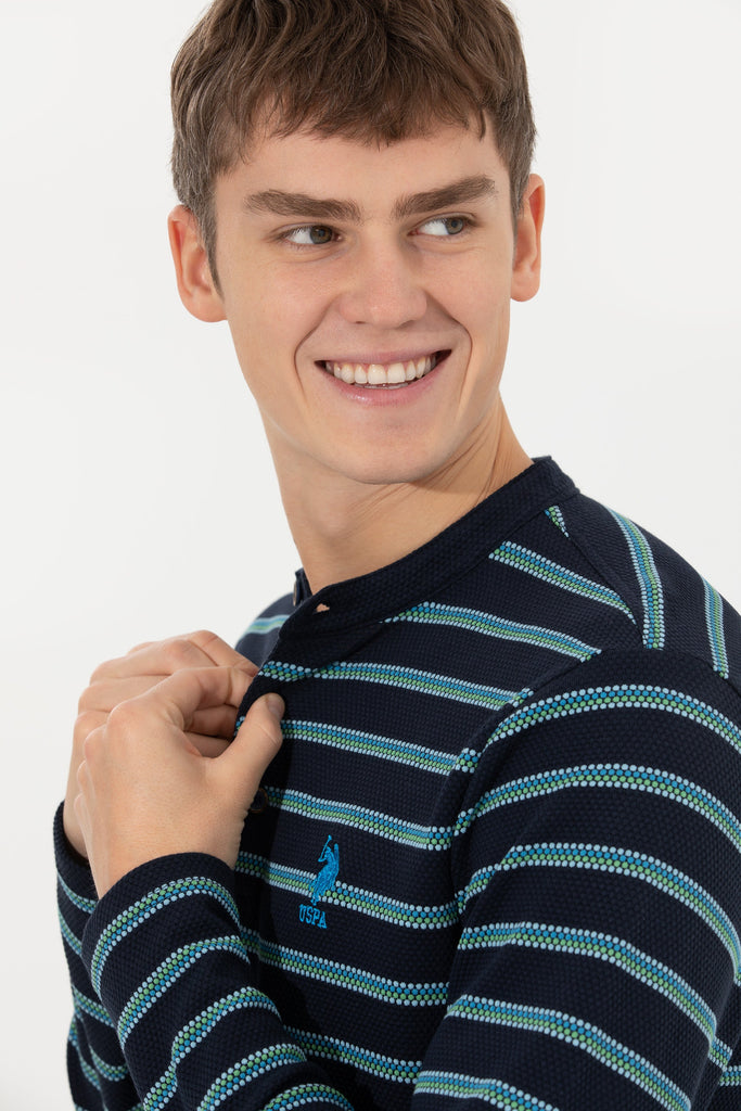 U.S. Polo Assn. plava muška majica (1454879VR033) 4