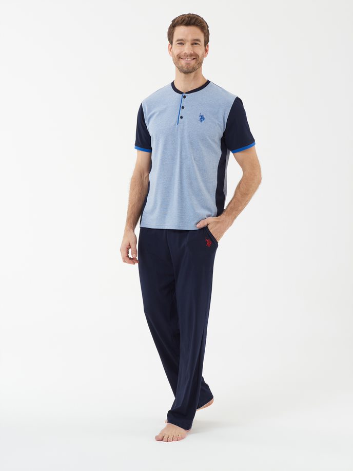 U.S. Polo Assn. plava muška pidžama (18450-BLUE) 1