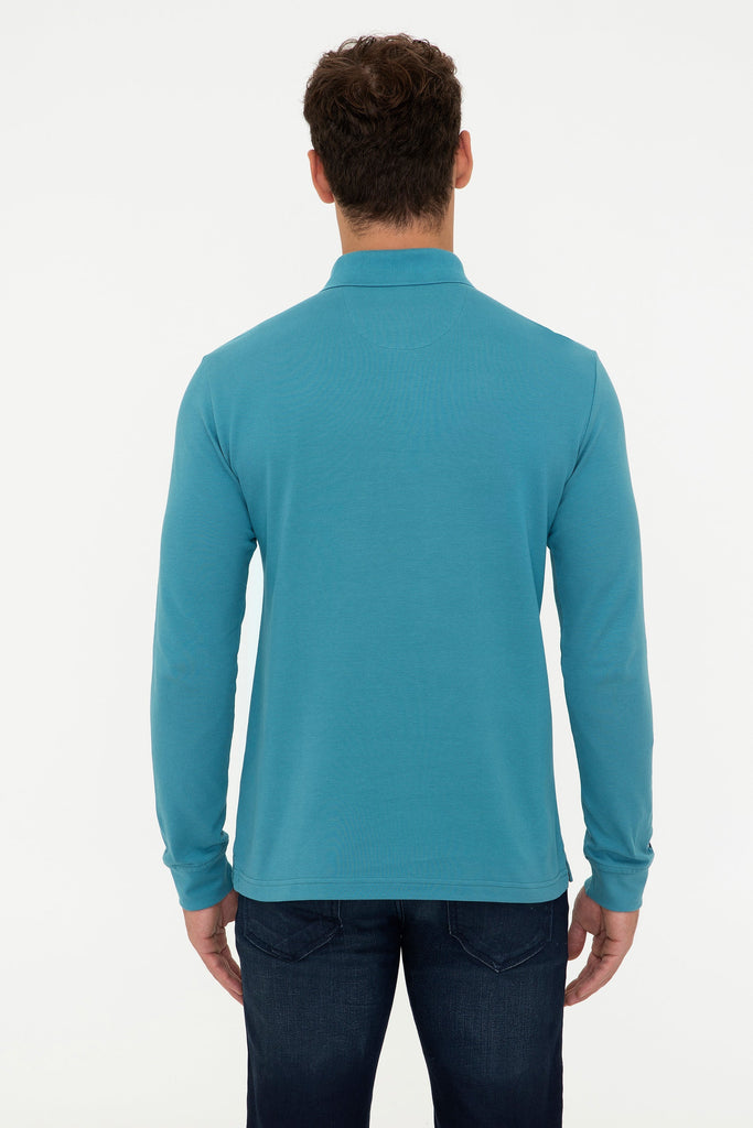 U.S. Polo Assn. plava muška polo majica (1271986VR152) 4