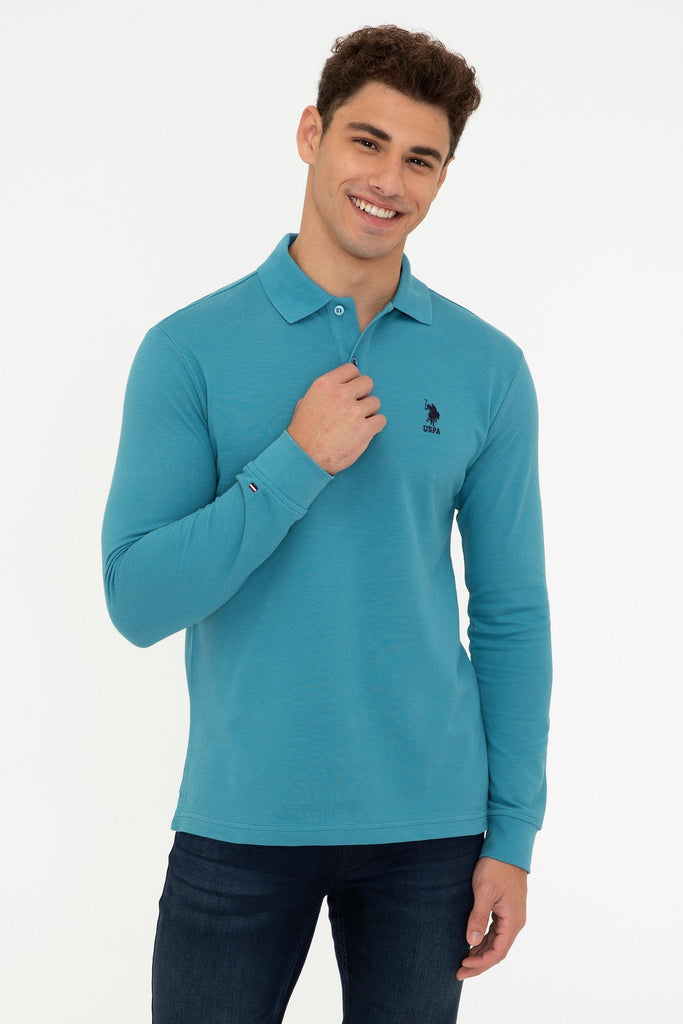 U.S. Polo Assn. plava muška polo majica (1271986VR152) 1