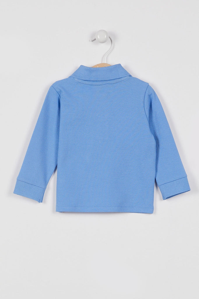 U.S. Polo Assn. plava polo majica za bebe (USB998-INDIGO) 2