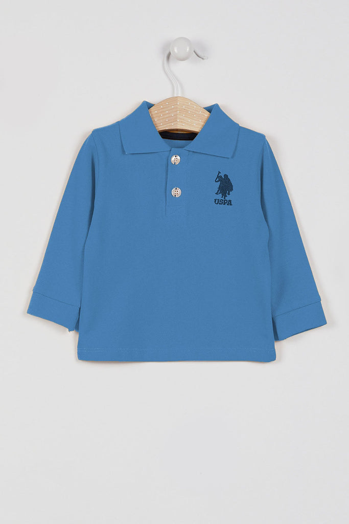 U.S. Polo Assn. plava polo majica za bebe (USB998-INDIGO) 1