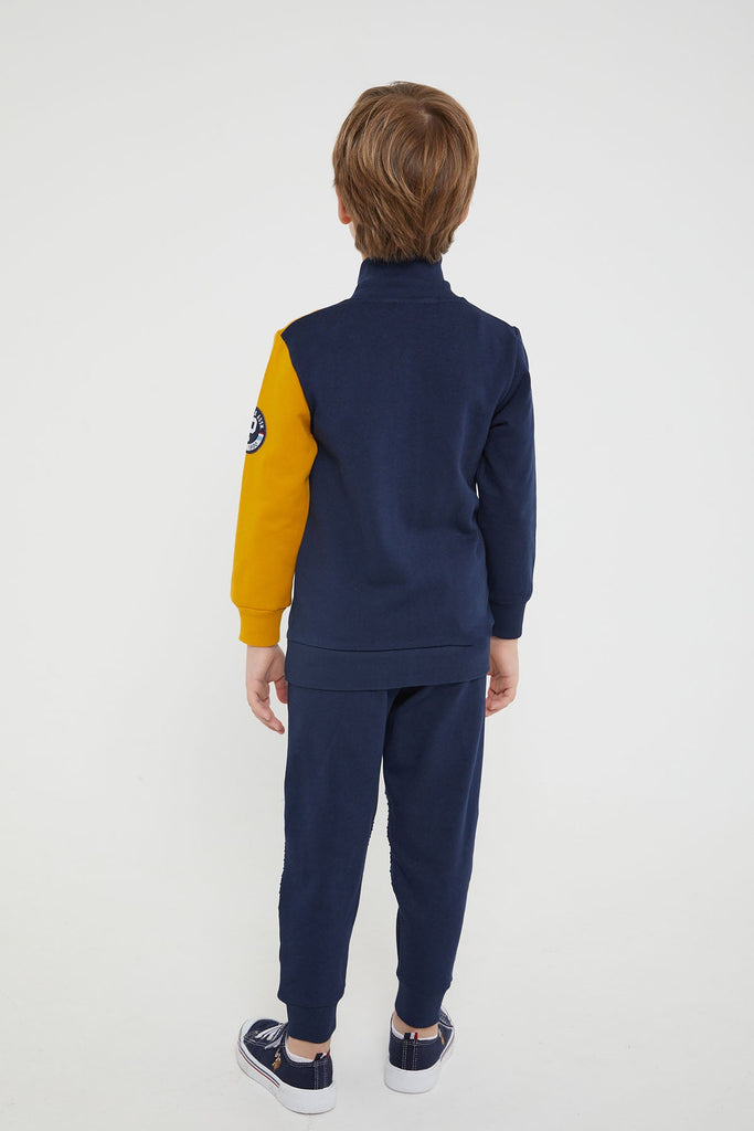 U.S. Polo Assn. plava trenerka za dječake (US1125-4-Navy) 2