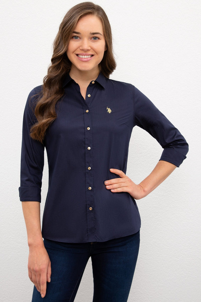 U.S. Polo Assn. plava ženska košulja (1091564VR033) 1