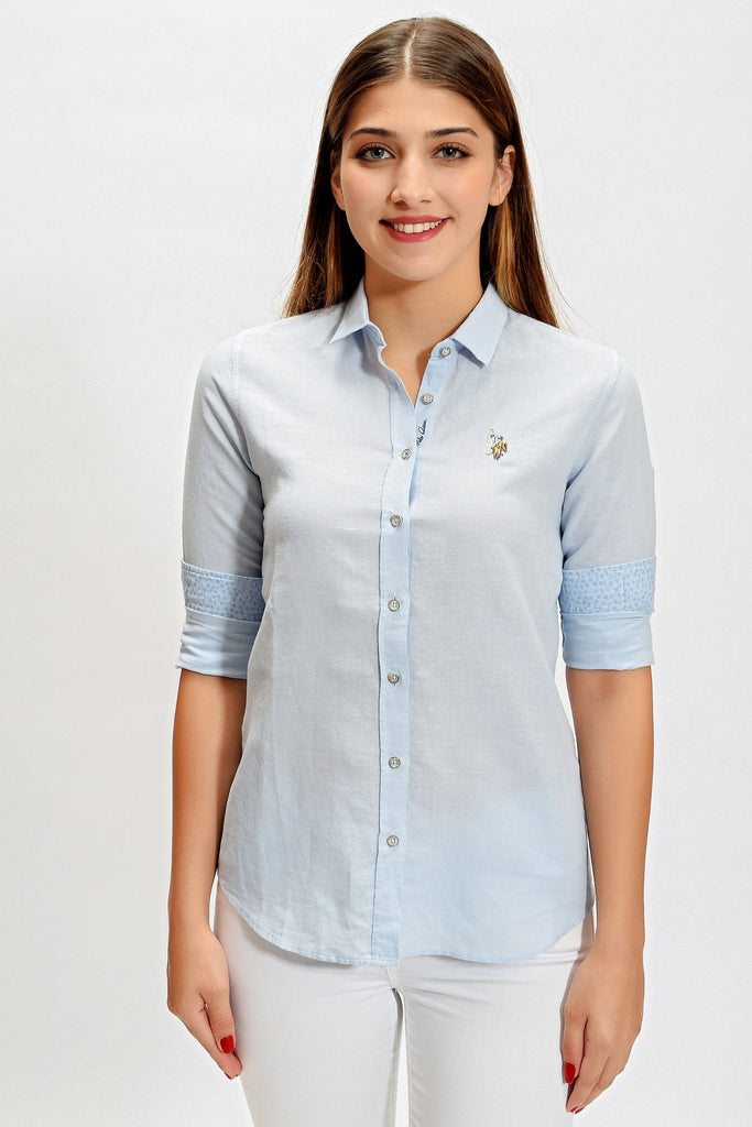 U.S. Polo Assn. plava ženska košulja (1197968VR003) 1