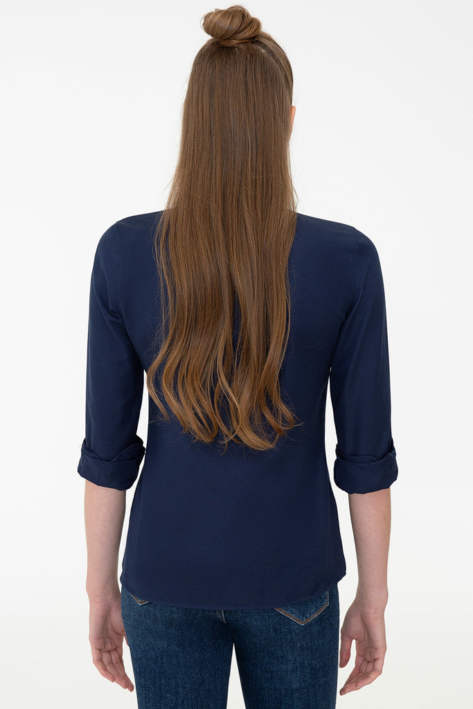 U.S. Polo Assn. plava ženska košulja (1256569VR033) 4