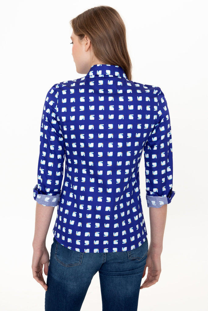 U.S. Polo Assn. plava ženska košulja (1363858VR212) 2