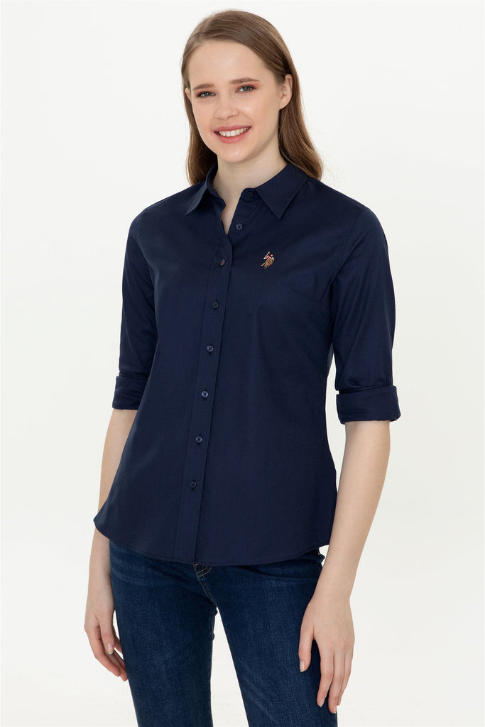 U.S. Polo Assn. plava ženska košulja (1365313VR033) 1