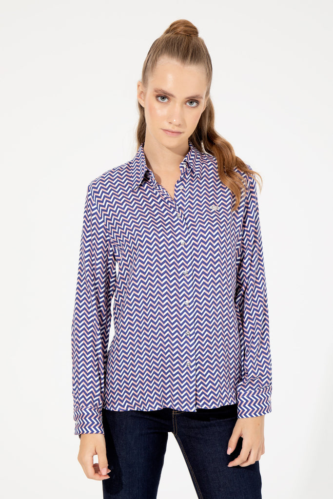 U.S. Polo Assn. plava ženska košulja (1459817VR212) 1
