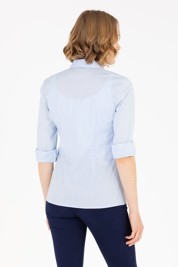 U.S. Polo Assn. plava ženska košulja (1570791VR003) 2