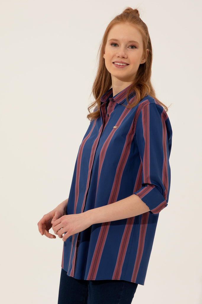 U.S. Polo Assn. plava ženska košulja (840708VR033) 4