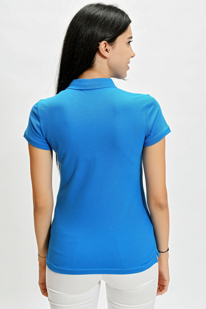 U.S. Polo Assn. plava ženska polo majica (1191050VR077) 2