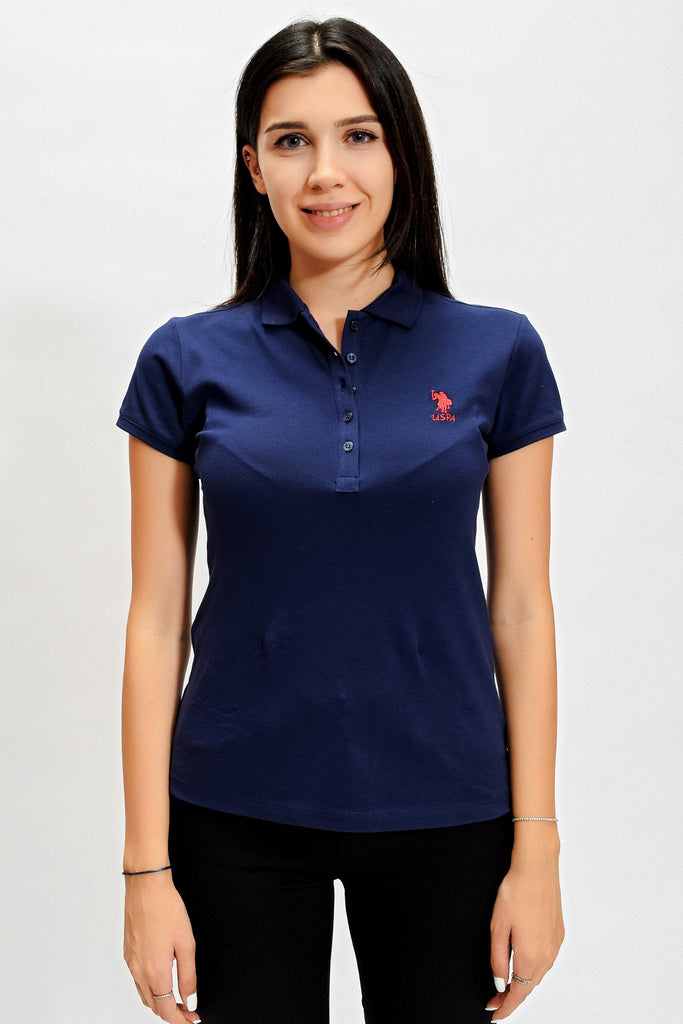 U.S. Polo Assn. plava ženska polo majica (1191108VR033) 1
