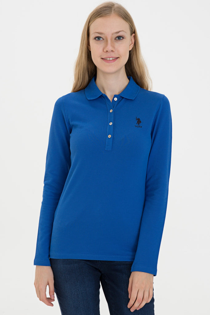 U.S. Polo Assn. plava ženska polo majica (1255389VR045) 1