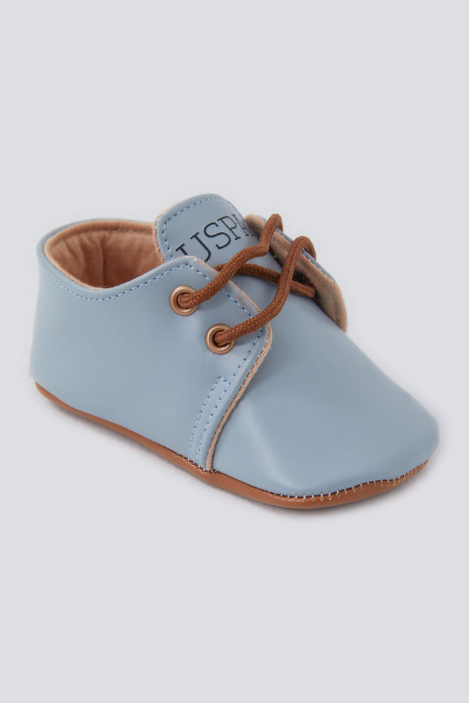 U.S. Polo Assn. plave bebi cipele s vezicama-[SKU]