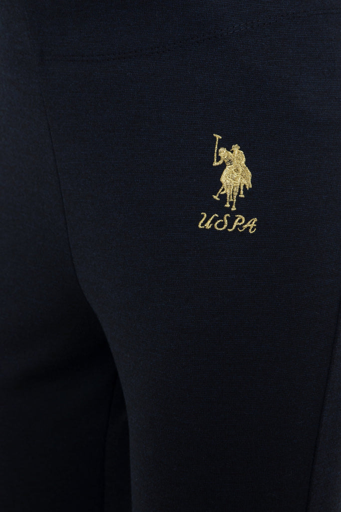 U.S. Polo Assn. plave ženske tajice - zlatni detalj-[SKU]