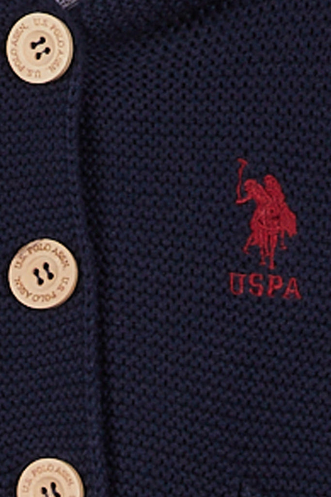 U.S. Polo Assn. plavi džemper za bebe (USB851-Navy) 3
