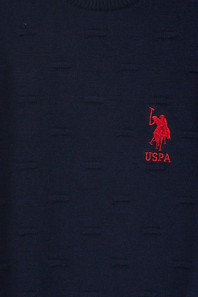 U.S. Polo Assn. plavi komplet za bebe (USB1002-Navy) 4