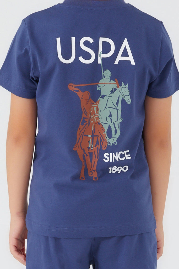 U.S. Polo Assn. plavi komplet za dječake (US1352-4-DARK INDIGO) 2