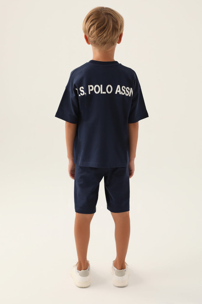U.S. Polo Assn. plavi ljetni komplet za dječake-[SKU]
