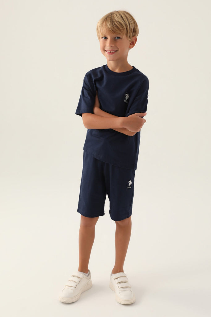 U.S. Polo Assn. plavi ljetni komplet za dječake-[SKU]