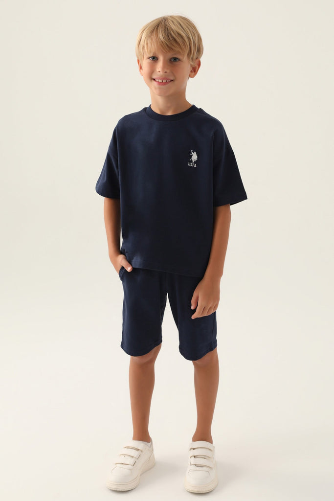 U.S. Polo Assn. plavi ljetni komplet za dječake-[SKU]