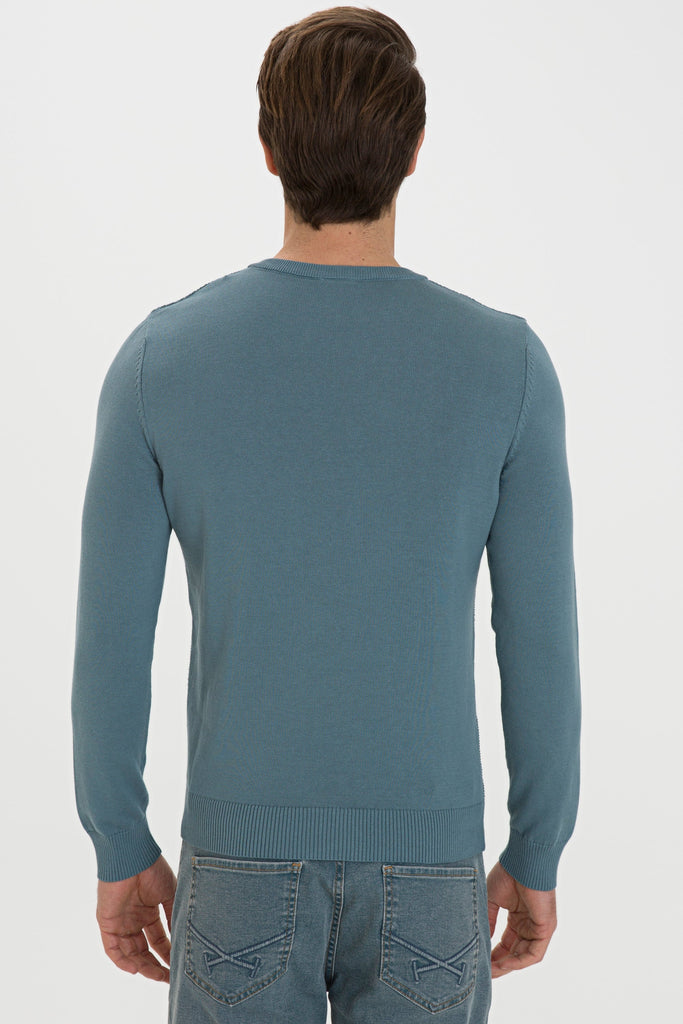 U.S. Polo Assn. plavi muški džemper (1259668VR028) 2