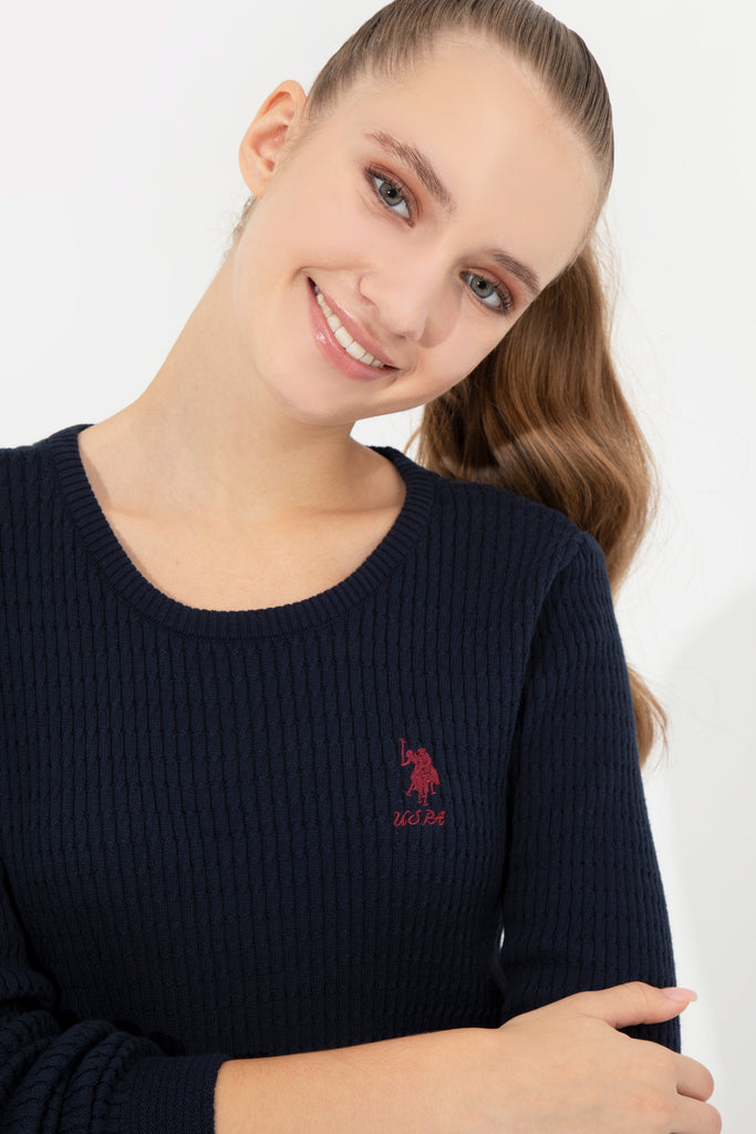 U.S. Polo Assn. plavi ženski džemper (1260329VR033) 6