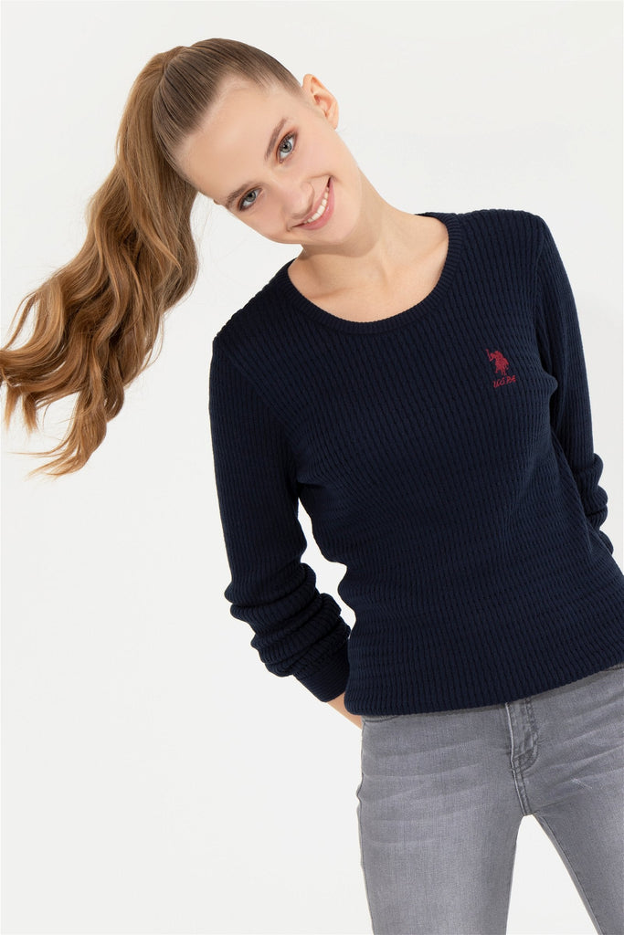 U.S. Polo Assn. plavi ženski džemper (1260329VR033) 1