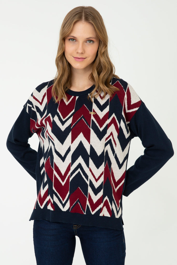 U.S. Polo Assn. plavi ženski džemper (1262215VR033) 5