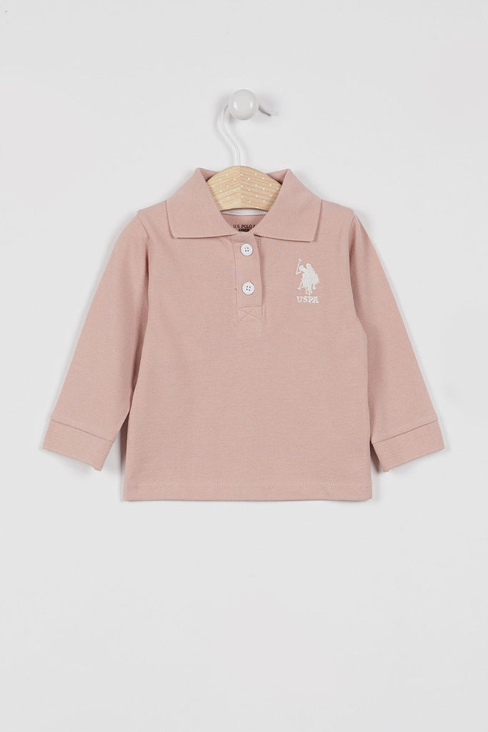 U.S. Polo Assn. roza polo majica za bebe (USB994-Rose) 1