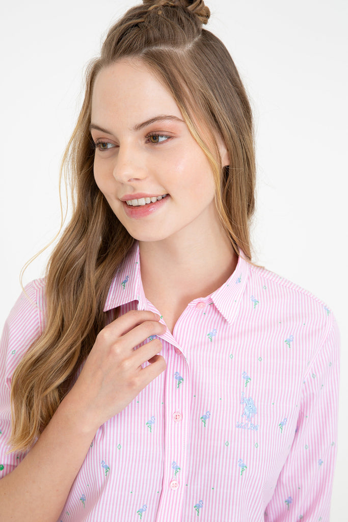 U.S. Polo Assn. roza ženska košulja (1214742VR041) 4