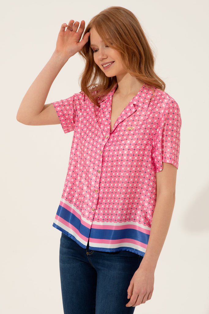 U.S. Polo Assn. roza ženska košulja (1364641VR211) 5