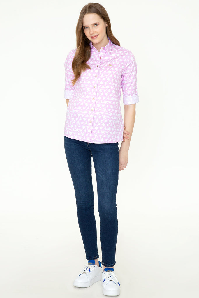 U.S. Polo Assn. roza ženska košulja (1364765VR041) 4