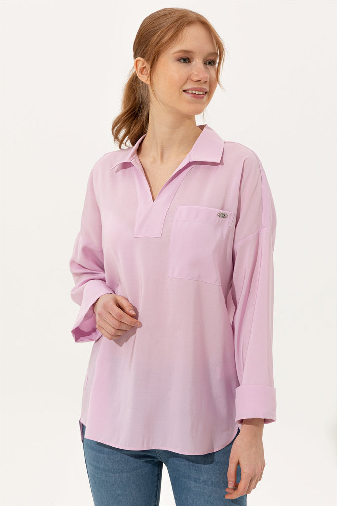 U.S. Polo Assn. roza ženska košulja (1365206VR211) 1