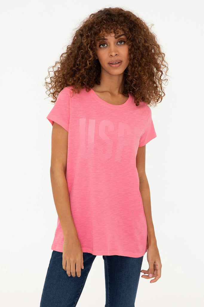 U.S. Polo Assn. roza ženska majica (1226676VR041) 1