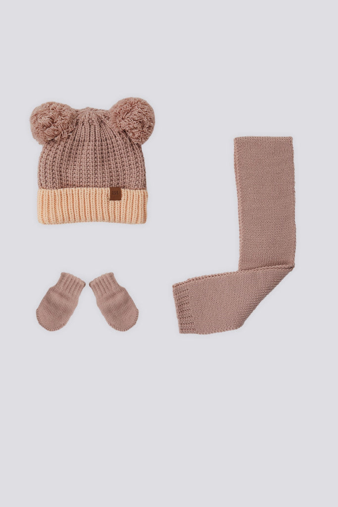U.S. Polo Assn. rozi komplet za bebe sa dodacima-[SKU]