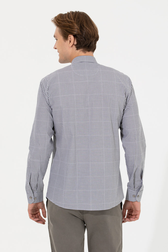 U.S. Polo Assn. siva muška košulja (1267150VR024) 2