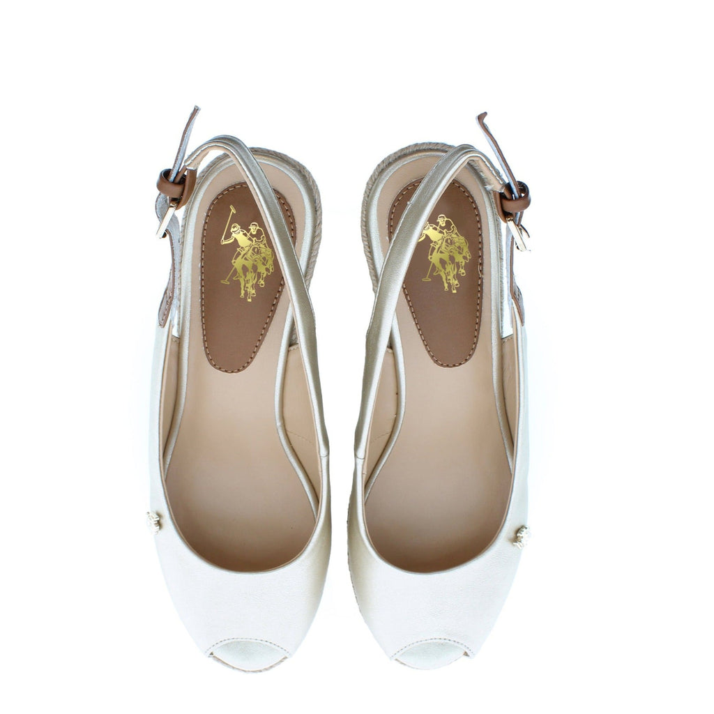 U.S. Polo Assn. sive ženske sandale (ALYSSA004W/2Y1-SIL) 3
