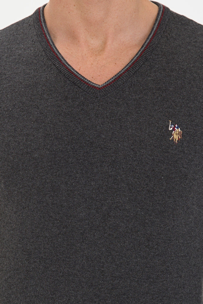 U.S. Polo Assn. sivi muški džemper (1259758VR006) 3