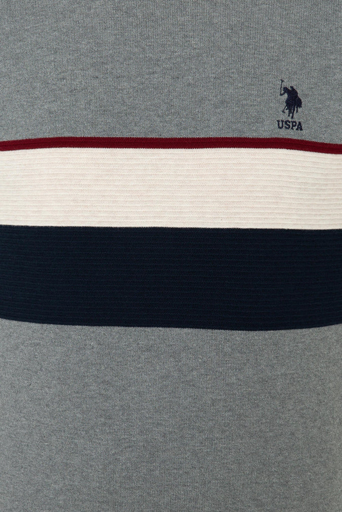 U.S. Polo Assn. sivi muški džemper (1261437VR086) 4