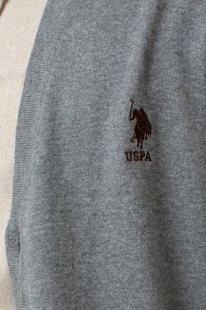 U.S. Polo Assn. sivi muški džemper (652179VR086) 4