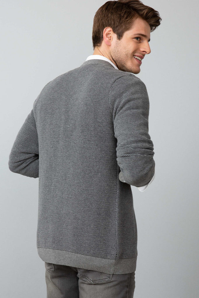 U.S. Polo Assn. sivi muški džemper (706555VR086) 2