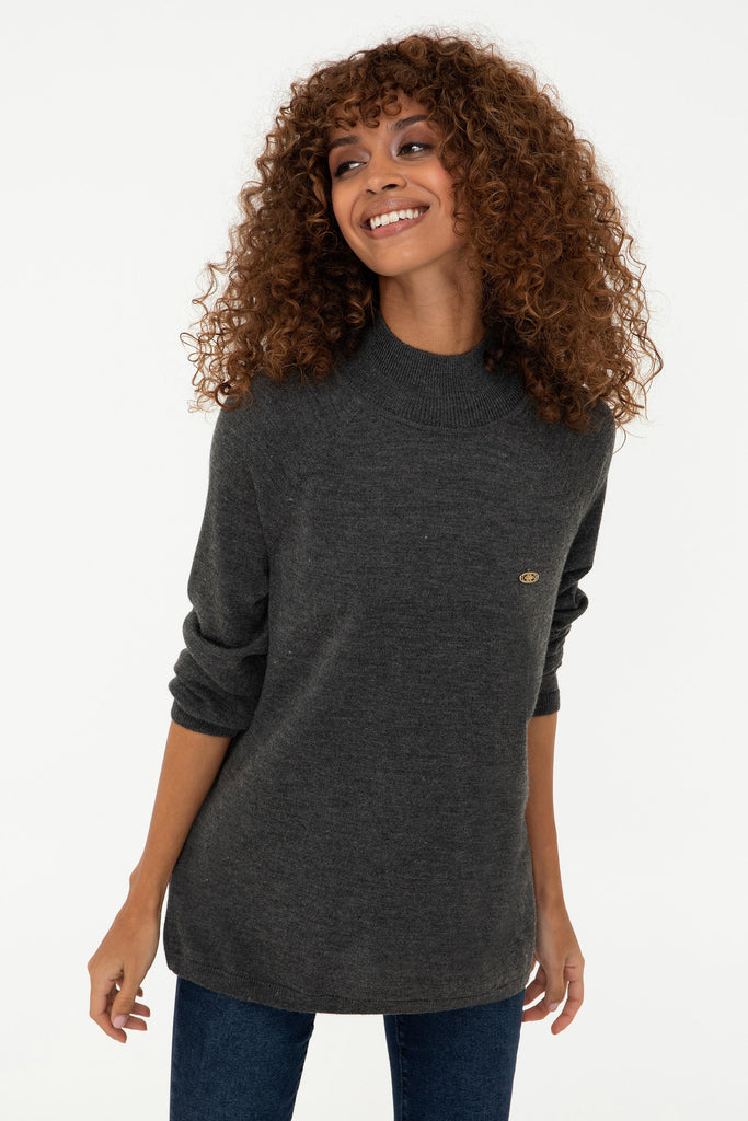 U.S. Polo Assn. sivi ženski džemper (1260282VR081) 5