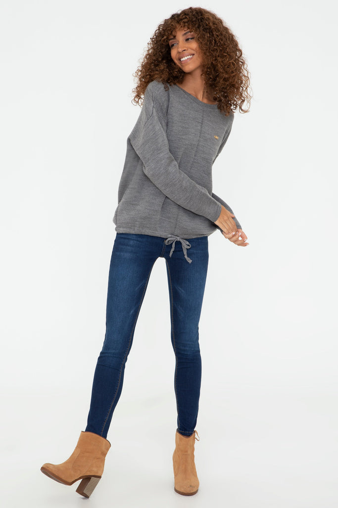 U.S. Polo Assn. sivi ženski džemper (1309269VR086) 3