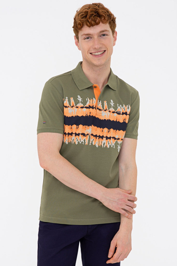 U.S. Polo Assn. smeđa muška polo majica (1193700VR027) 1