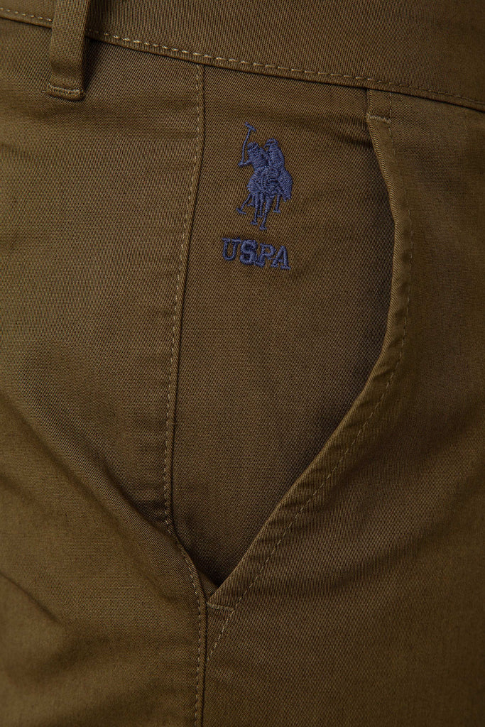 U.S. Polo Assn. smeđe muške pantalone (615405VR111) 3