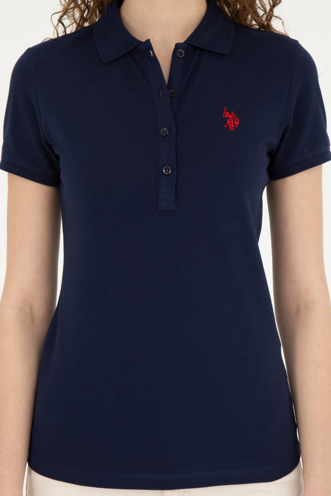 U.S. Polo Assn. teget plava ženska polo majica basic-[SKU]