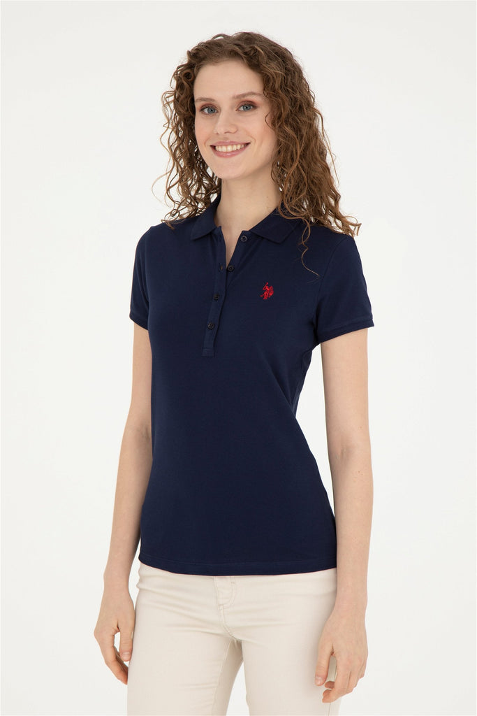 U.S. Polo Assn. teget plava ženska polo majica basic